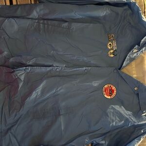 Vintage light blue flight of Champion Jacket.